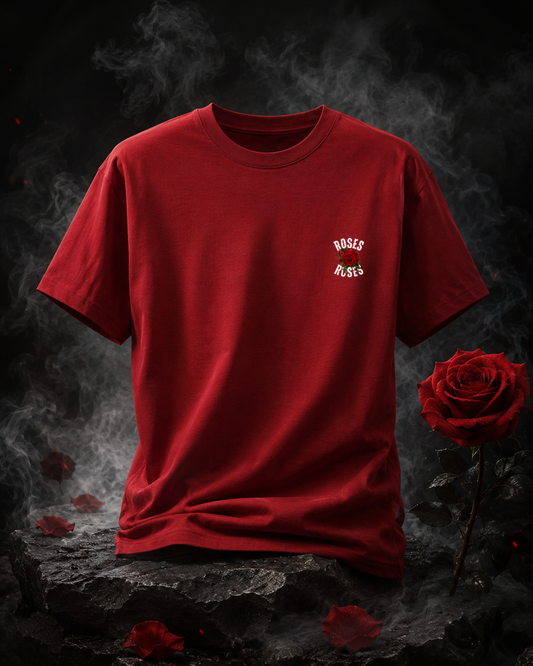 Rose Floral: Premium Unisex Graphic Oversized T-Shirt