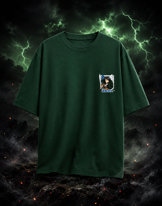 "LEVI ACKERMAN" Unisex Oversized Classic T-Shirt