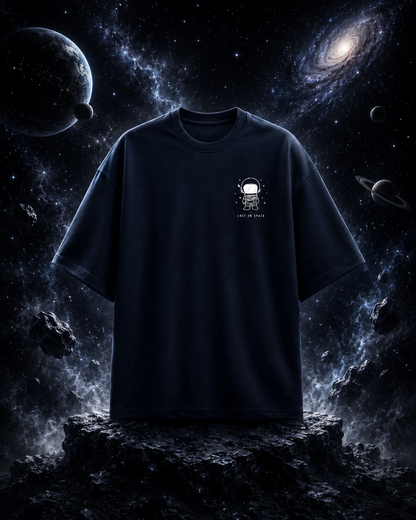 Outer Space: Premium Unisex Graphic Oversized T-Shirt