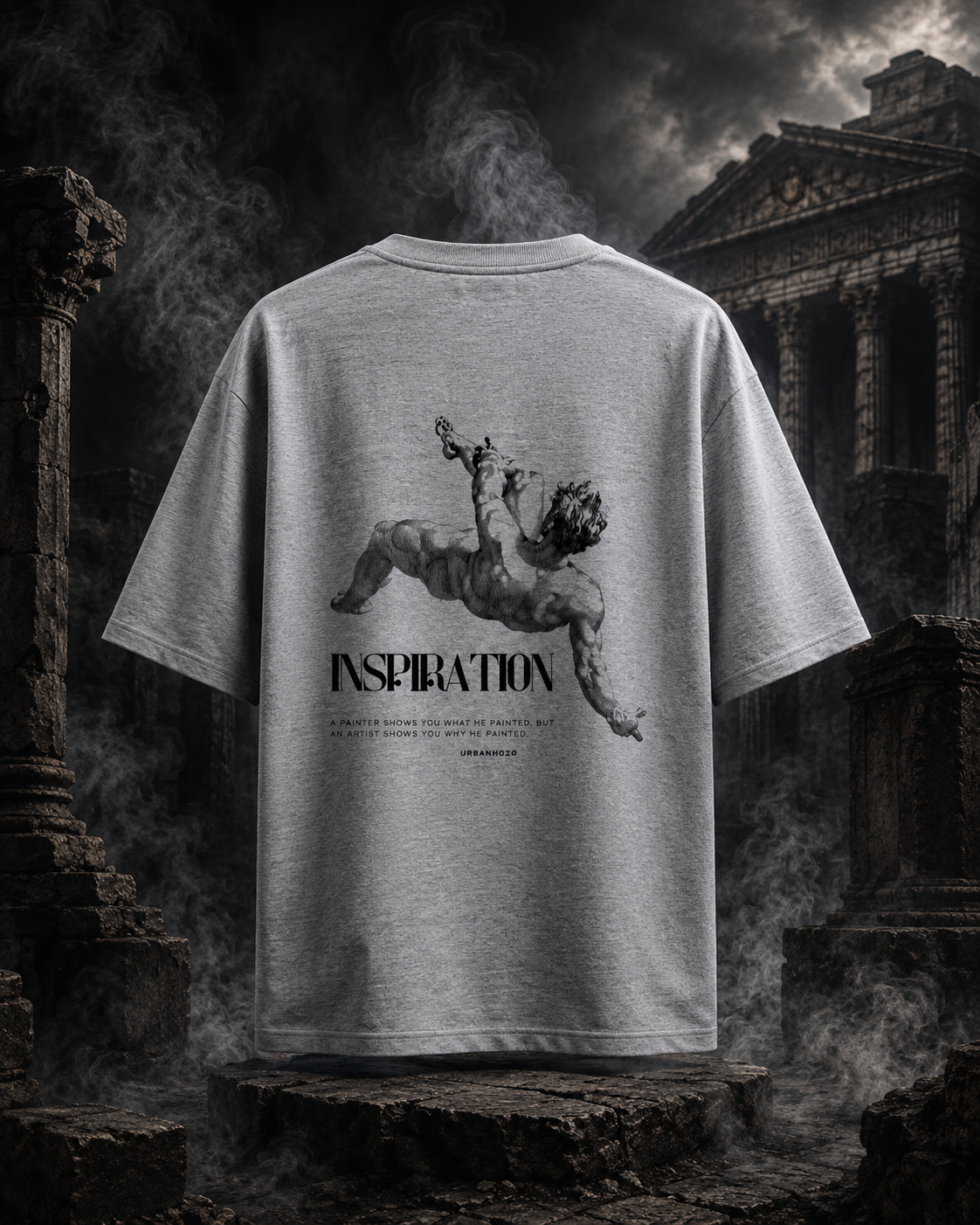 INSPIRATION: Premium Unisex Graphic Oversized T-Shirt
