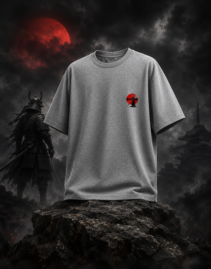 SAMURAI "A Soul Forged in Honor": Premium Unisex Graphic Oversized T-Shirt
