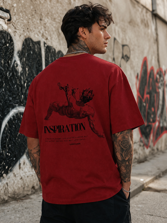 INSPIRATION Graphic Oversized T-Shirt