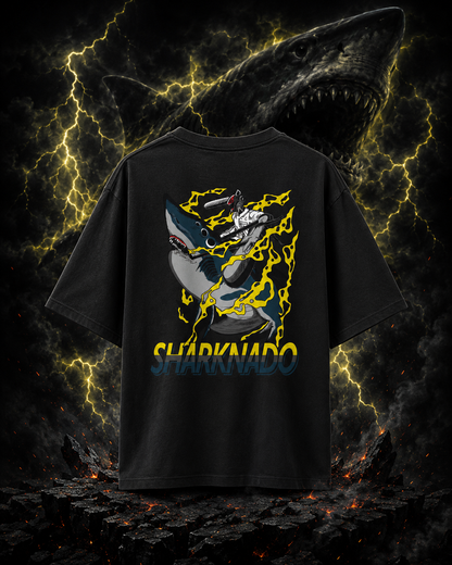"SHARKNADO" Unisex Oversized Classic T-Shirt