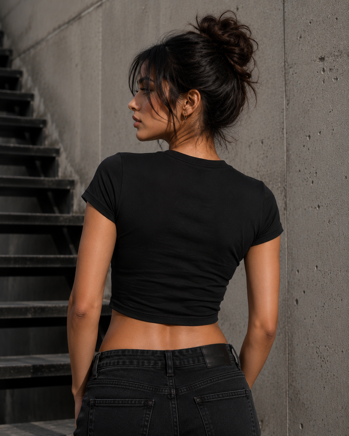 "Built From Chaos" Gothic Baby Tee