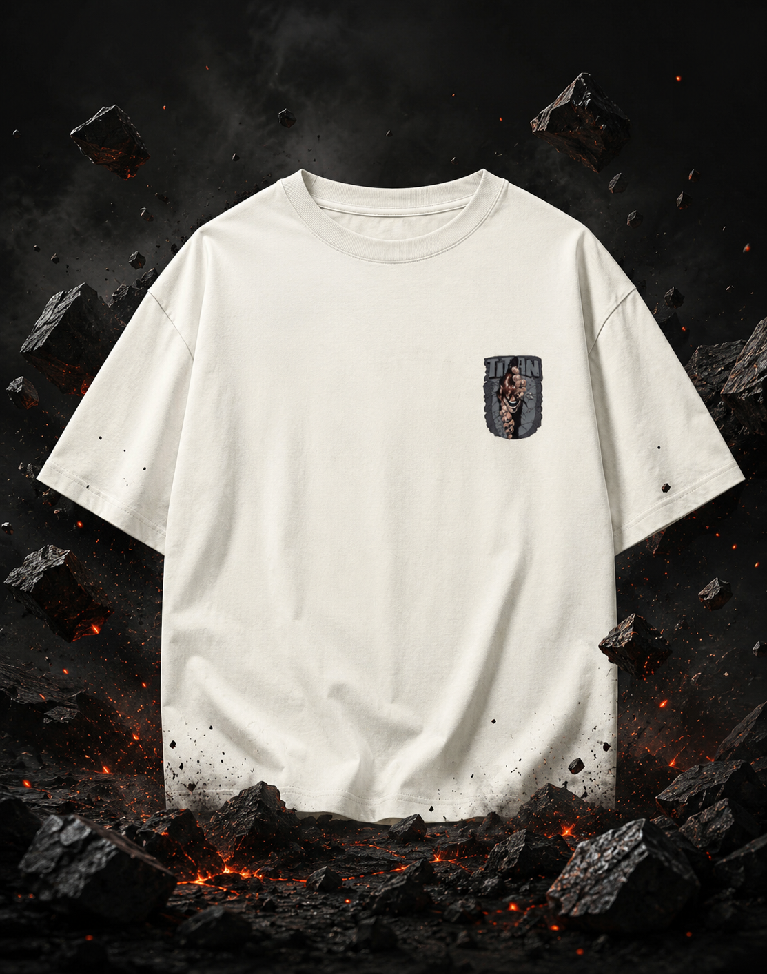 "Attack On Titan" Unisex Oversized Classic T-Shirt
