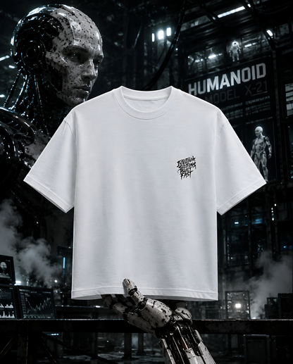 Humanoid Robot Unisex Oversized Classic T-Shirt