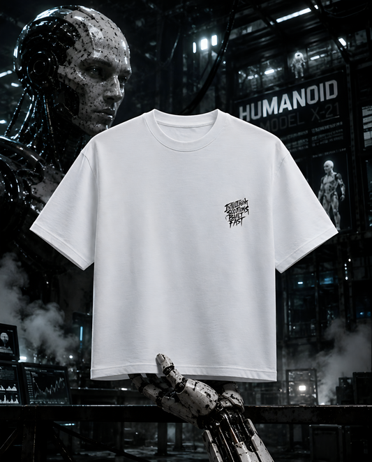 Humanoid Robot Unisex Oversized Classic T-Shirt