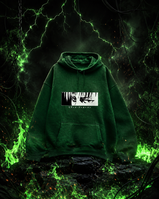 "LEVI ACKERMAN" Unisex Oversized Hoodie