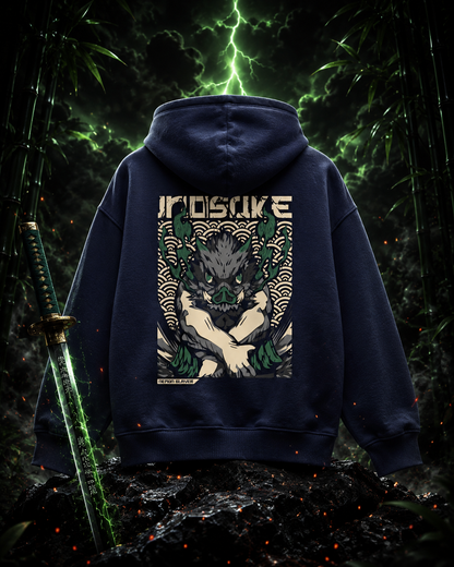 "Inosuke Hashibira" Unisex Oversized Hoodie
