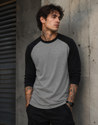 Classic Full Sleeves Raglan T-Shirt