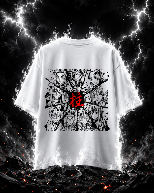 "Demon Slayer" Unisex Oversized Classic T-Shirt