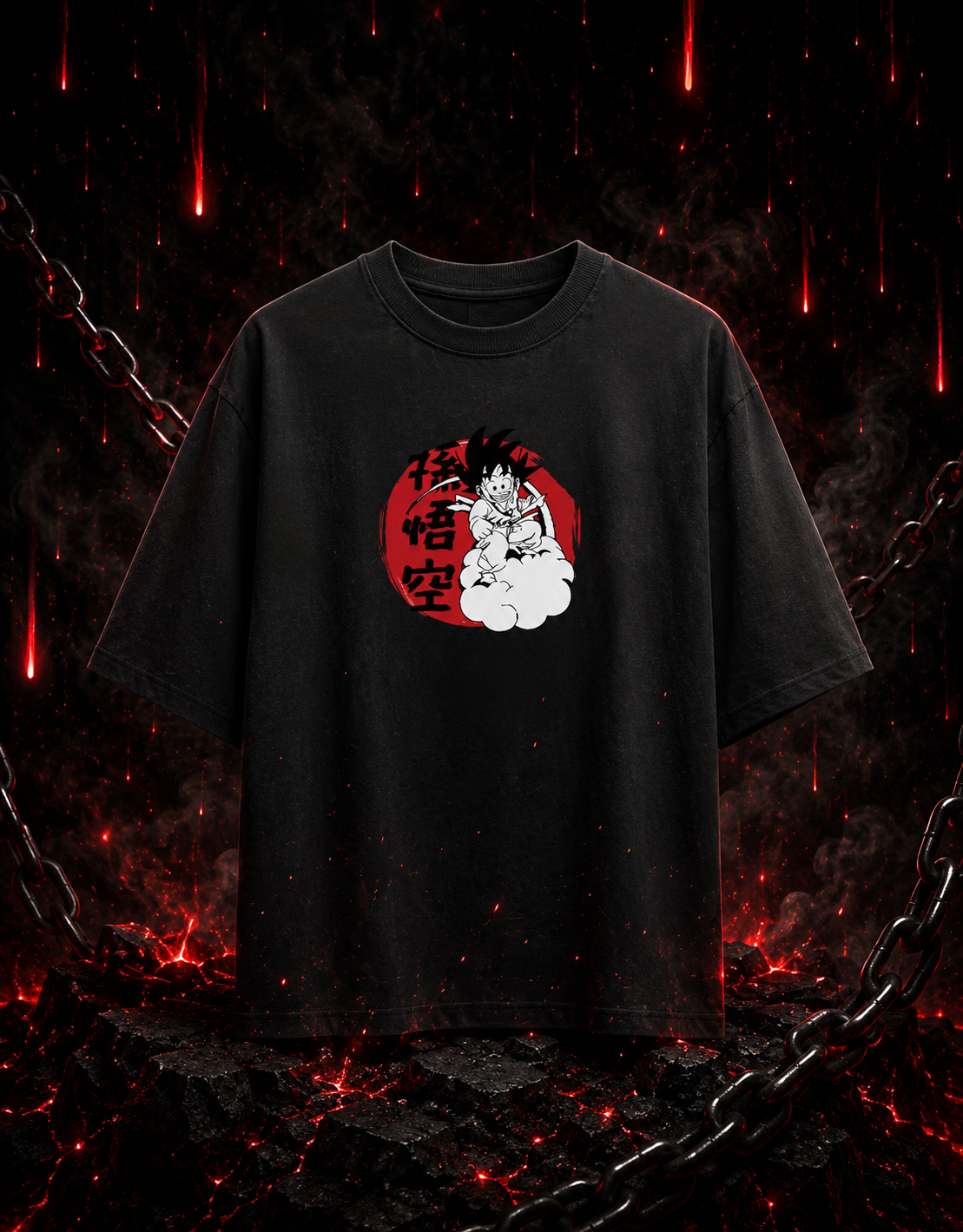 "GOKU" Unisex Oversized Classic T-Shirt