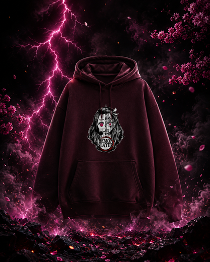 "NEZUKO" Unisex Oversized Hoodie