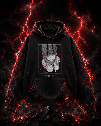 "Makima" Unisex Oversized Hoodie