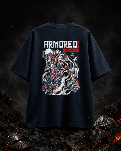 "ARMORED TITAN" Unisex Oversized Classic T-Shirt