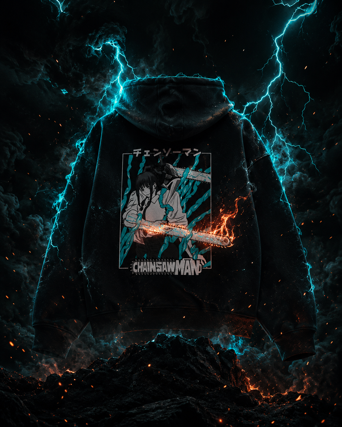"Makima" Unisex Oversized Hoodie