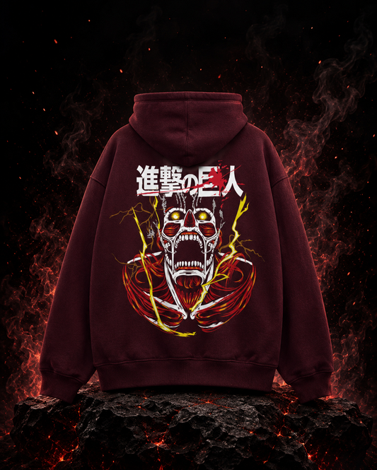 "COLOSAL TITAN" Unisex Oversized Hoodie