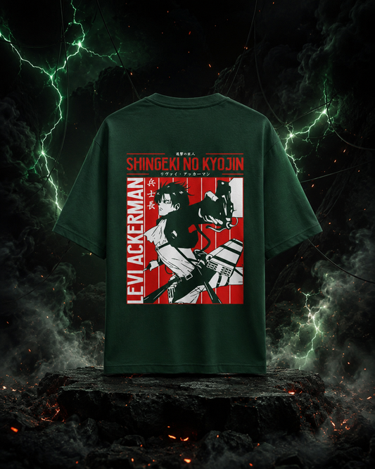 "LEVI ACKERMAN" Unisex Oversized Classic T-Shirt