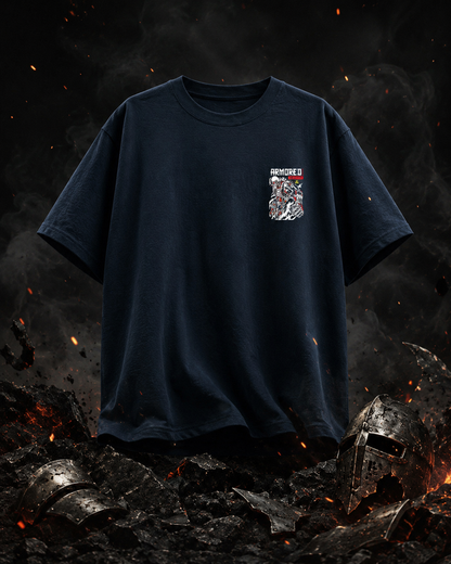 "ARMORED TITAN" Unisex Oversized Classic T-Shirt