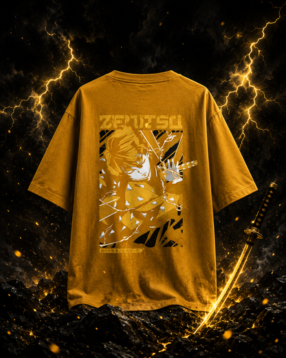 "Zenitsu" Unisex Oversized Classic T-Shirt