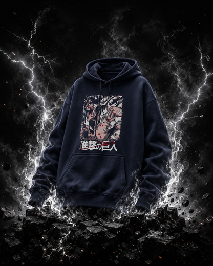 "Eren Yeager" Unisex Oversized Hoodie