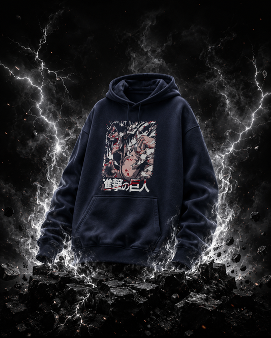 "Eren Yeager" Unisex Oversized Hoodie