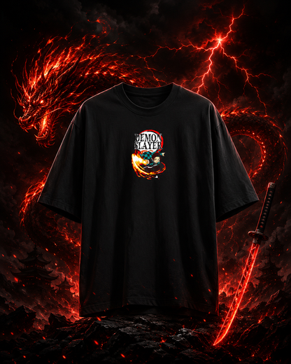 "Tanjiro Kamado" Unisex Oversized Classic T-Shirt