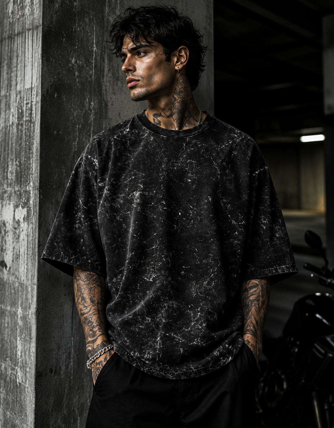 Premium Acid Washed Oversized Tee