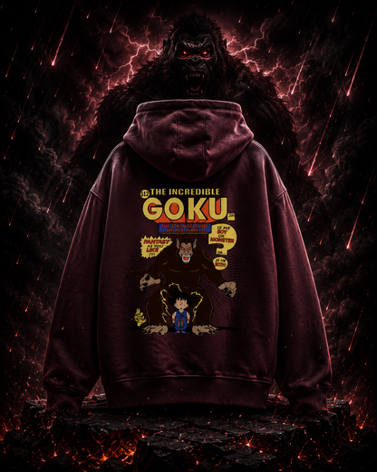 "The Incredible GOKU" Unisex Oversized Hoodie